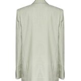 Giacca monopetto effetto rustico 106529 A2W6S79 PINKO 