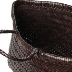 Borsa Bamboo Triple Jump small in pelle 8811 DK BROWN DRAGON DIFFUSION 