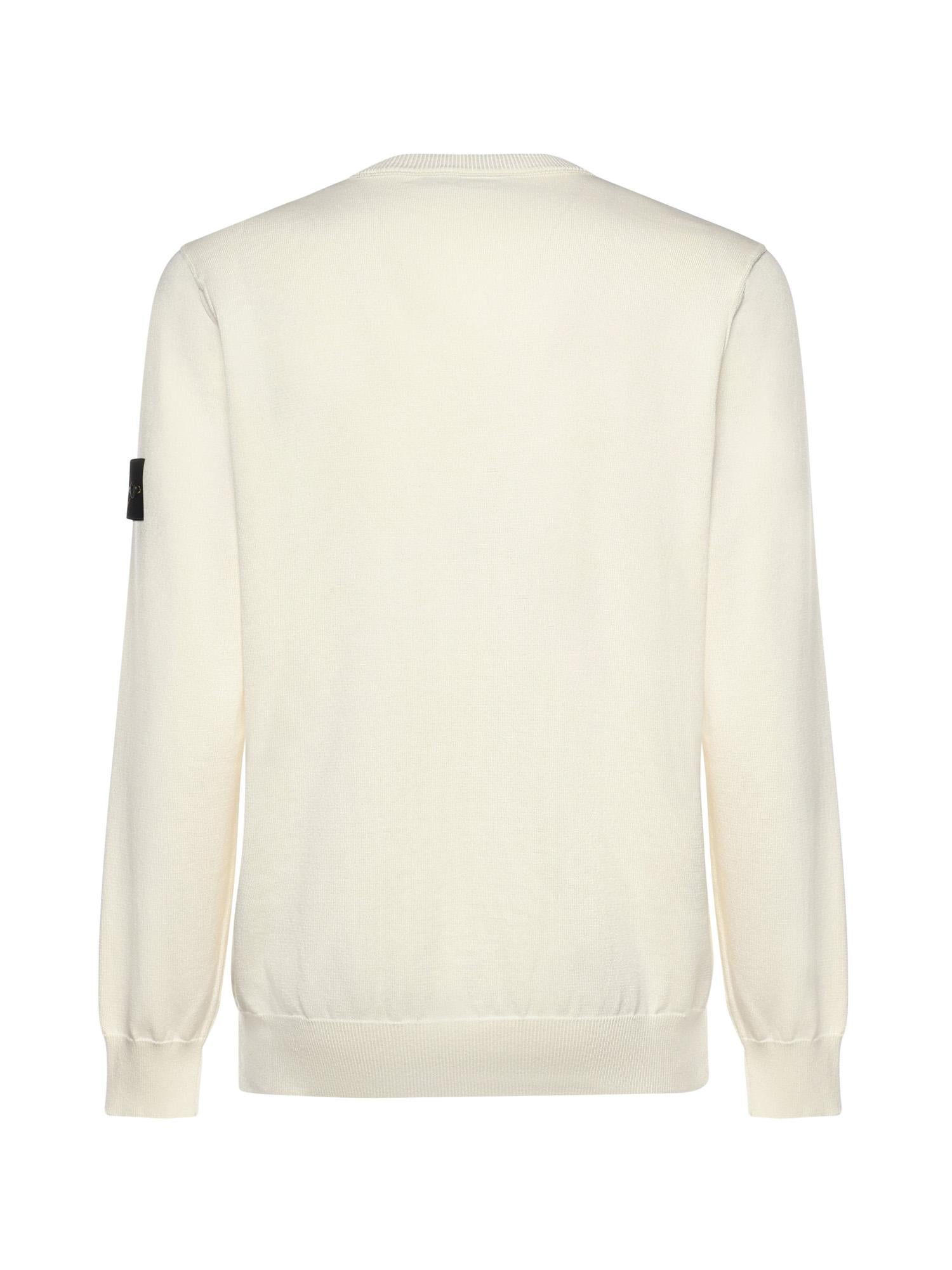 Maglione in cotone con logo L1S155100053 S00B2V0093 STONE ISLAND 