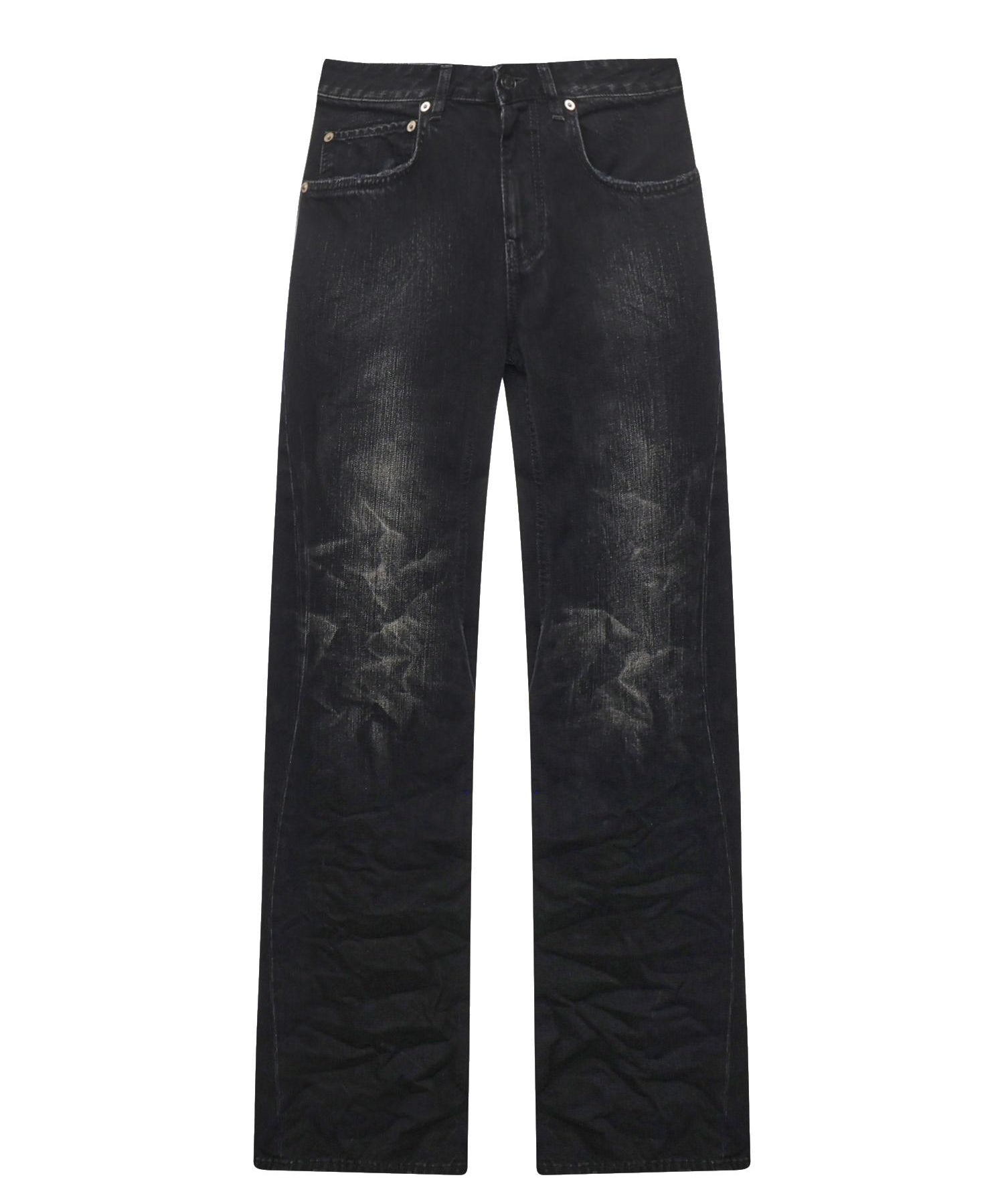 Jeans a gamba ampia in denim 852328 TTW671037 BALENCIAGA 