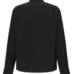 Camicia con tasca sul petto WOLF -NERO GIULIANO GALIANO 