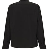 Camicia con tasca sul petto WOLF -NERO GIULIANO GALIANO 