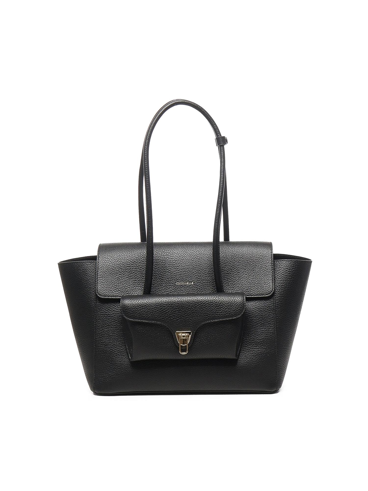 Tote bag Beat in pelle E1T8A110201 001 COCCINELLE 