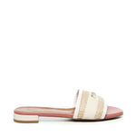 Ciabattine Janette<BR/> 73SC8VD02PAG JANETTEOFF WHITE/NATUR V° 73 