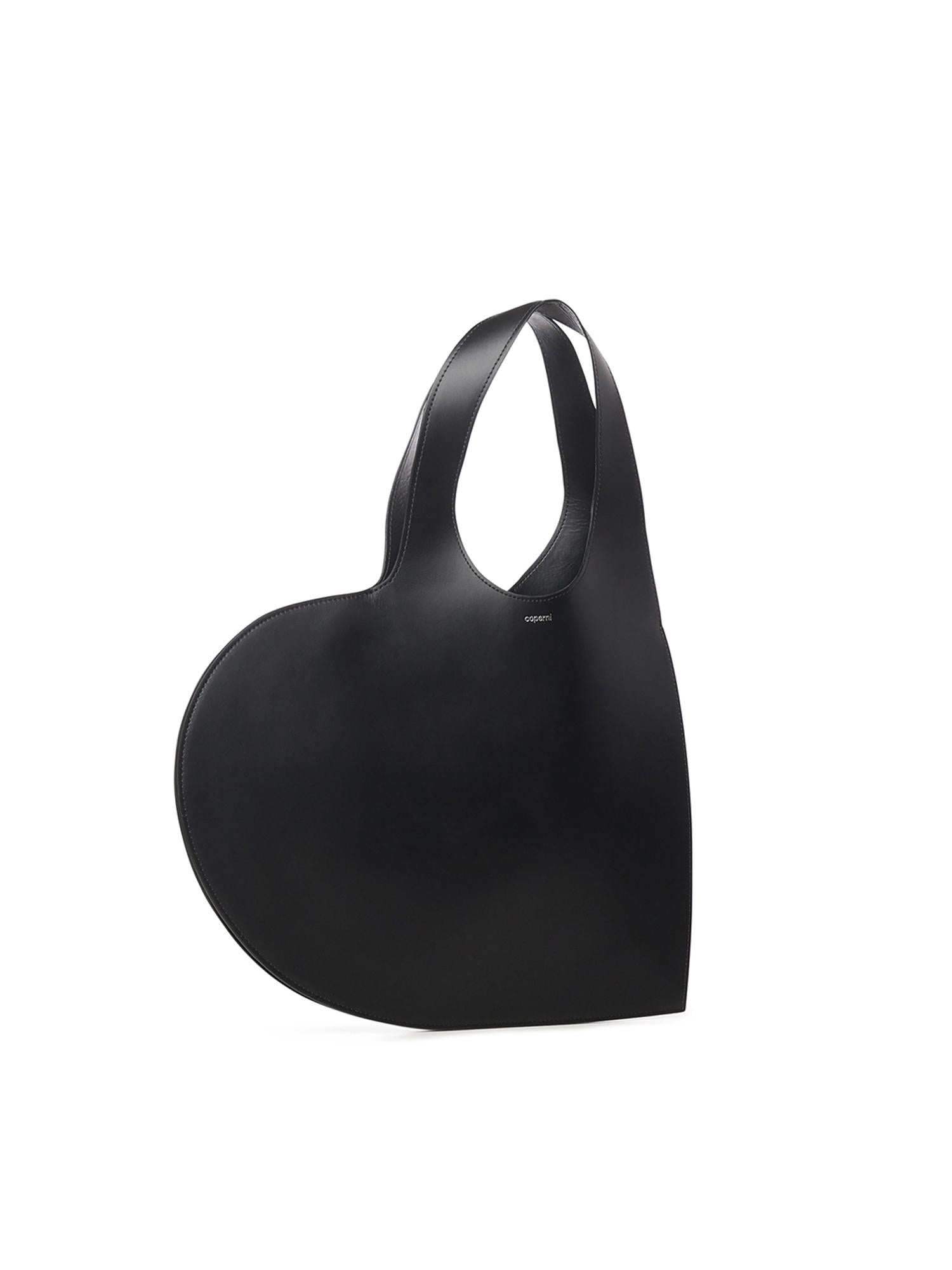 Borsa 'Double Heart' in pelle COPBA113F6062 BLACK COPERNI 