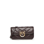 Borsa Love Box Horizontal in pelle chevron 105083 A2W2LA7Q PINKO 