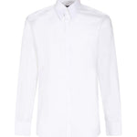 Camicia in cotone vestibilità Martini<BR/> G5JL8T GG865W0800 DOLCE & GABBANA 