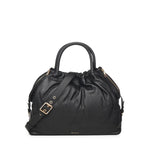 Borsa in pelle con logo<BR/> BIBP9E701 NERO BIASIA 