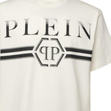 T-shirt con stampa logo FAECMTK8458 PJY002N01OF PHILIPP PLEIN 