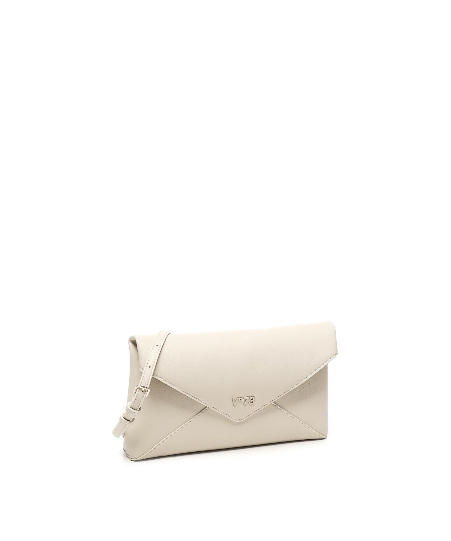 Pochette Demi con logo 73BS9EQ01 DEMIECRU V° 73 