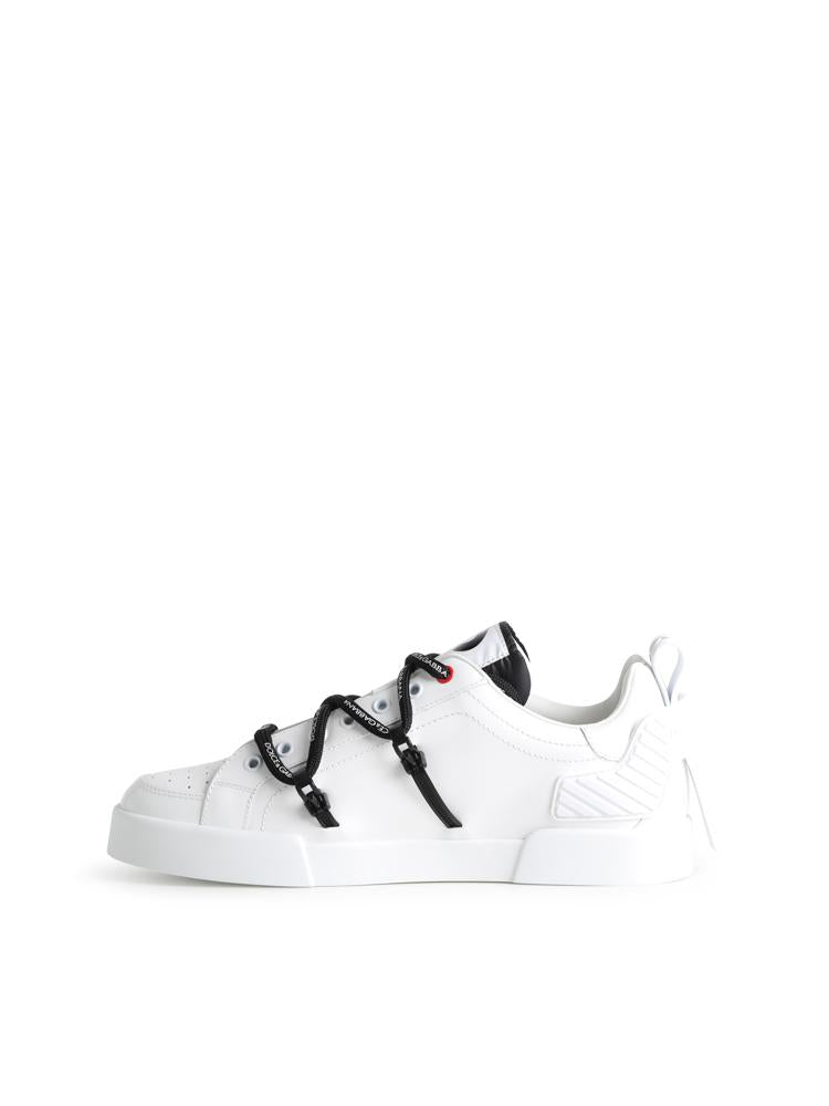 Sneaker Portofino in vitello e vernice CS1783 AJ98689697 DOLCE & GABBANA 