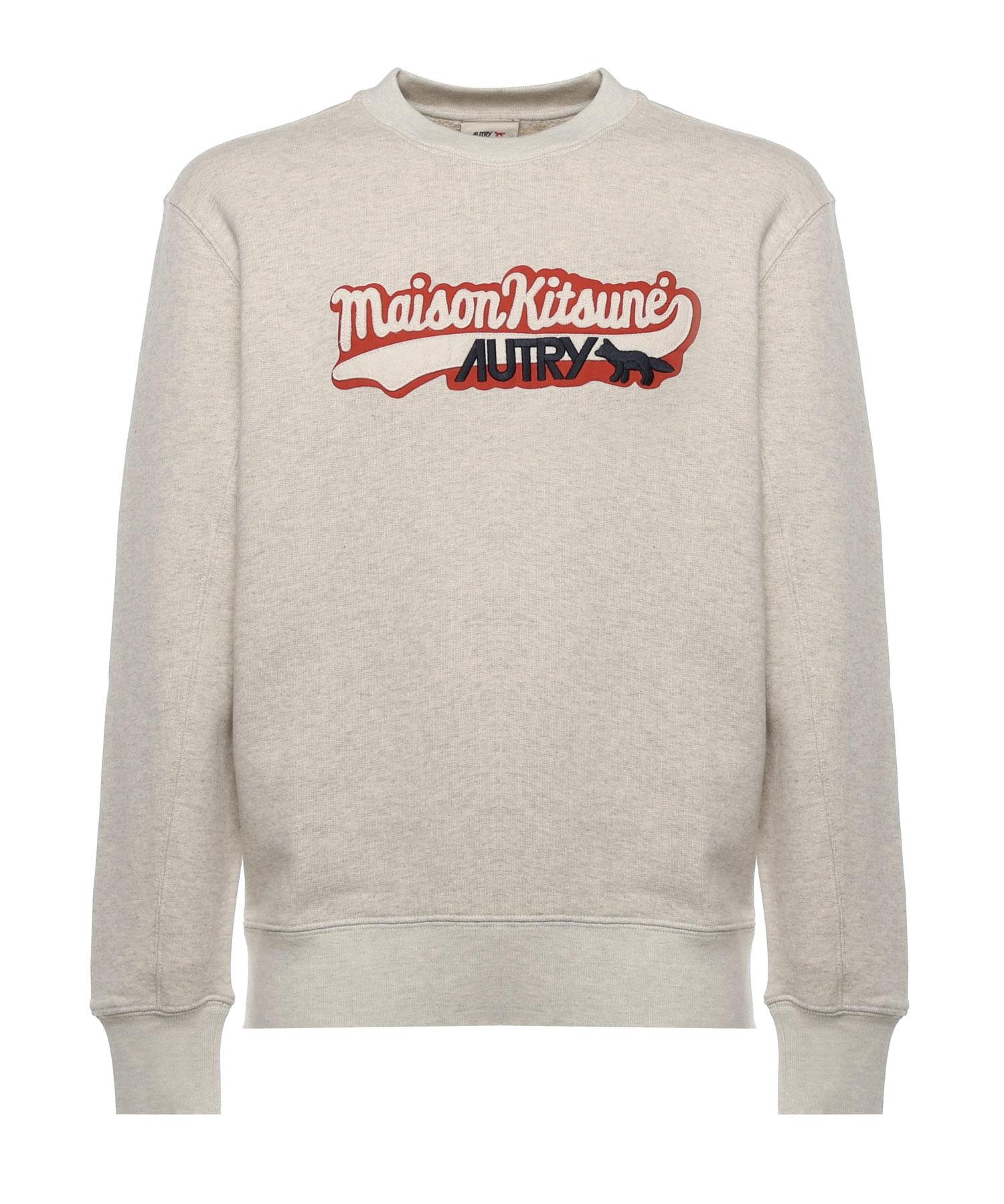 Felpa Maison Kitsuné x Autry<BR/> SWPX MK1M AUTRY 