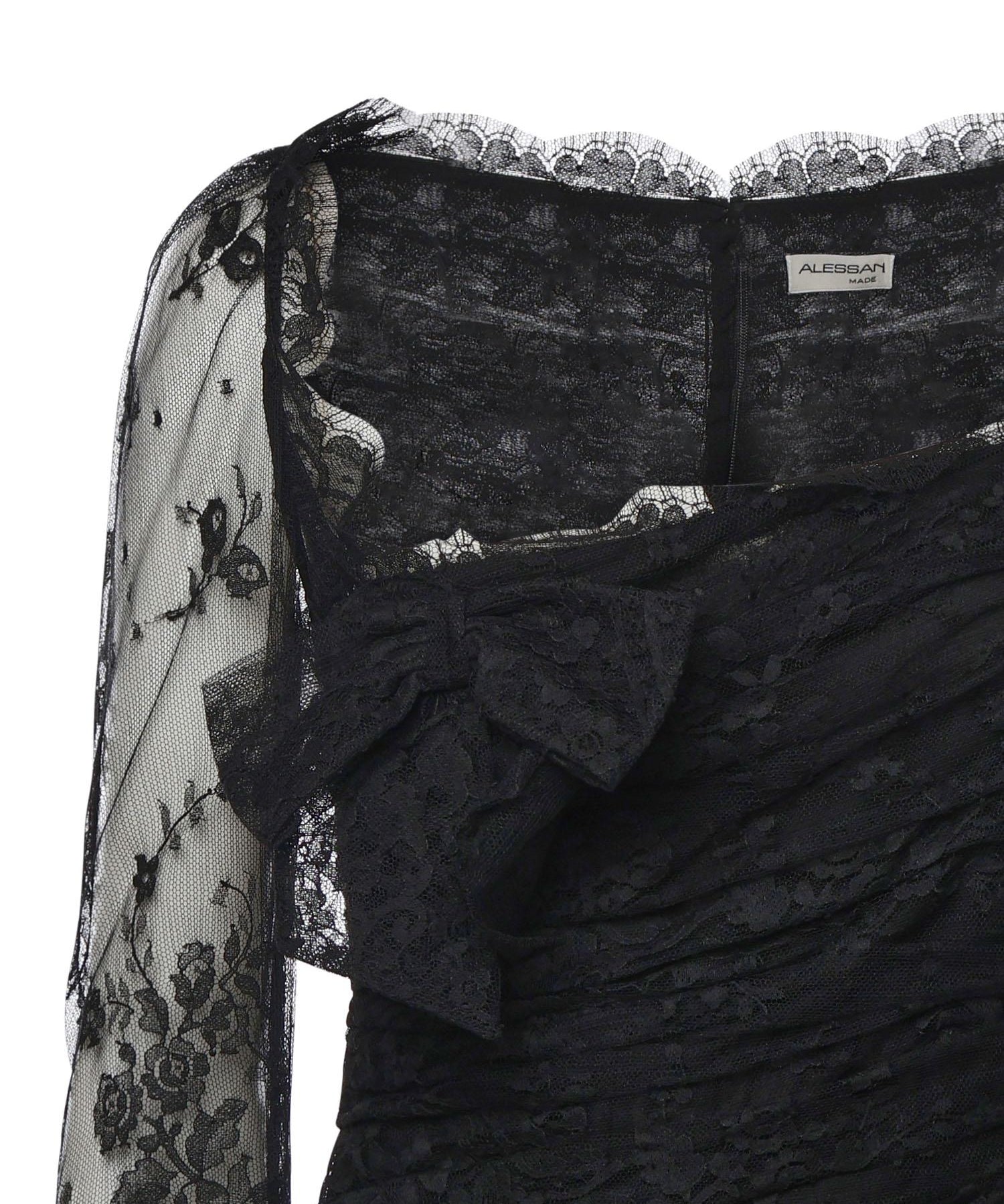 Abito mini drappeggiato FABX4125P4623 0900 ALESSANDRA RICH 