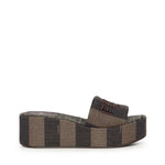 Flatform Fendi Sunshine in tessuto 8R8515 AORHF1P95 FENDI 