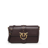 Borsa Love Bag One Slouchy in pelle 105823 A0QOLA7Q PINKO 