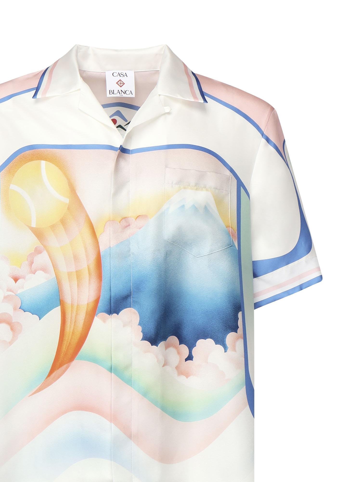 Camicia Fuji Dream in seta MPF25SH00303  CASABLANCA 