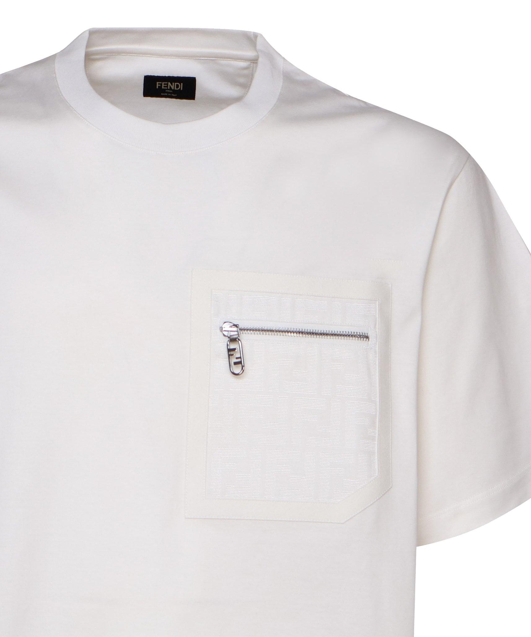 T-shirt in cotone FY1257 APM4F0QA0 FENDI 