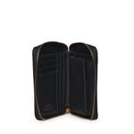 Portafoglio quadrato zip-around in pelle 100249 A0F1Z99Q PINKO 
