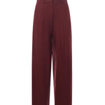 Pantalone palazzo in misto viscosa DP9926 ROUGE NOIRE OTTOD'AME 