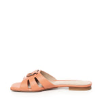 Ciabattine in nappa con logo uccellini SD0313 P003Q74 PINKO 