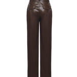 Pantaloni balloon effetto pelle soft touch 105371 A2P4M22 PINKO 
