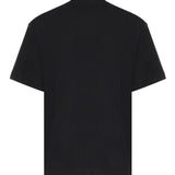 T-shirt con ricamo cuore in cotone 105665 A326Z99 PINKO 