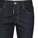 Jeans Skater in denim di cotone S74LB1425 S30664470 DSQUARED2 