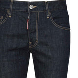 Jeans Skater in denim di cotone S74LB1425 S30664470 DSQUARED2 