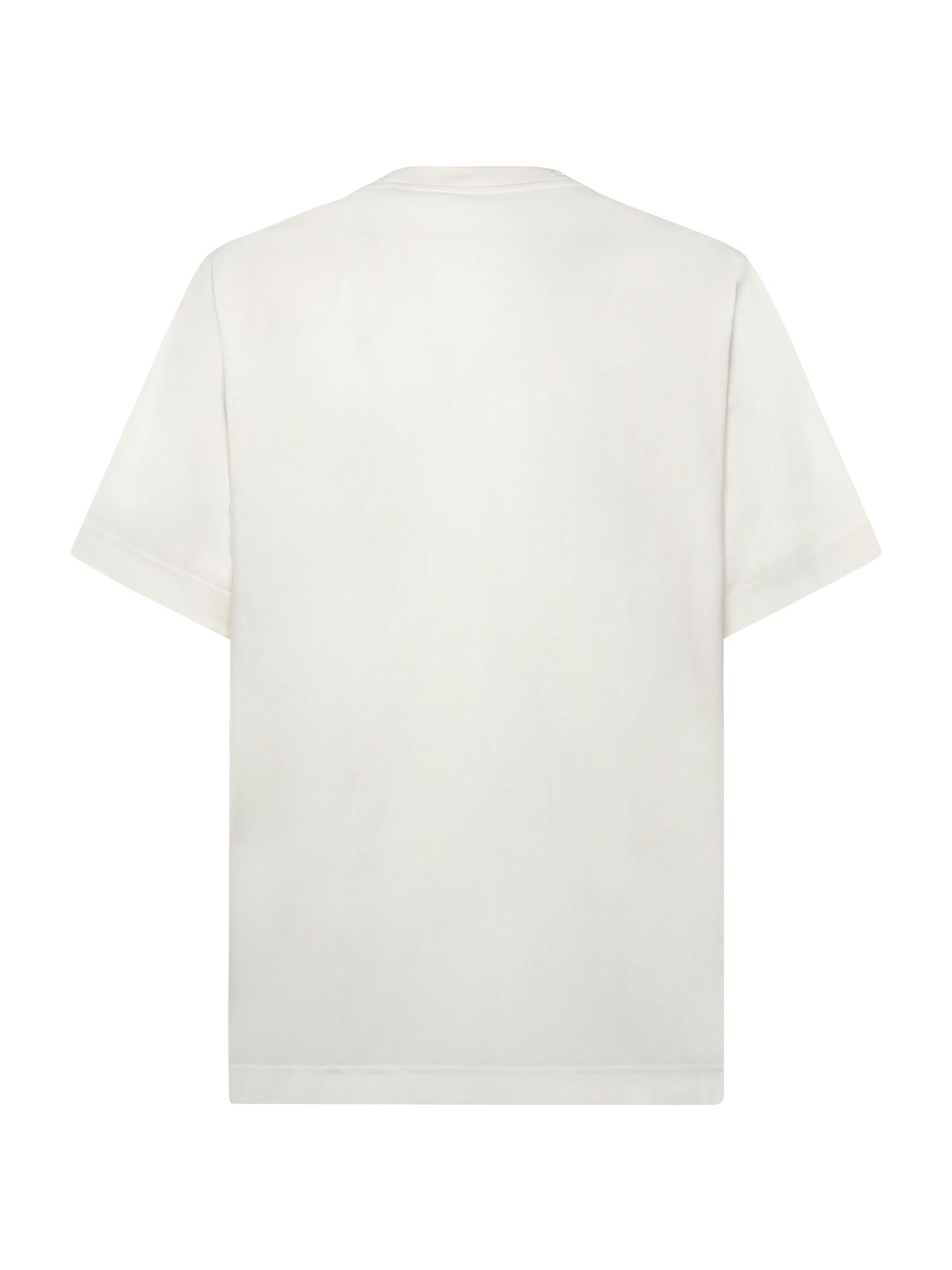 T-shirt in cotone con EKD disegnato 8121034 B7078 BURBERRY 