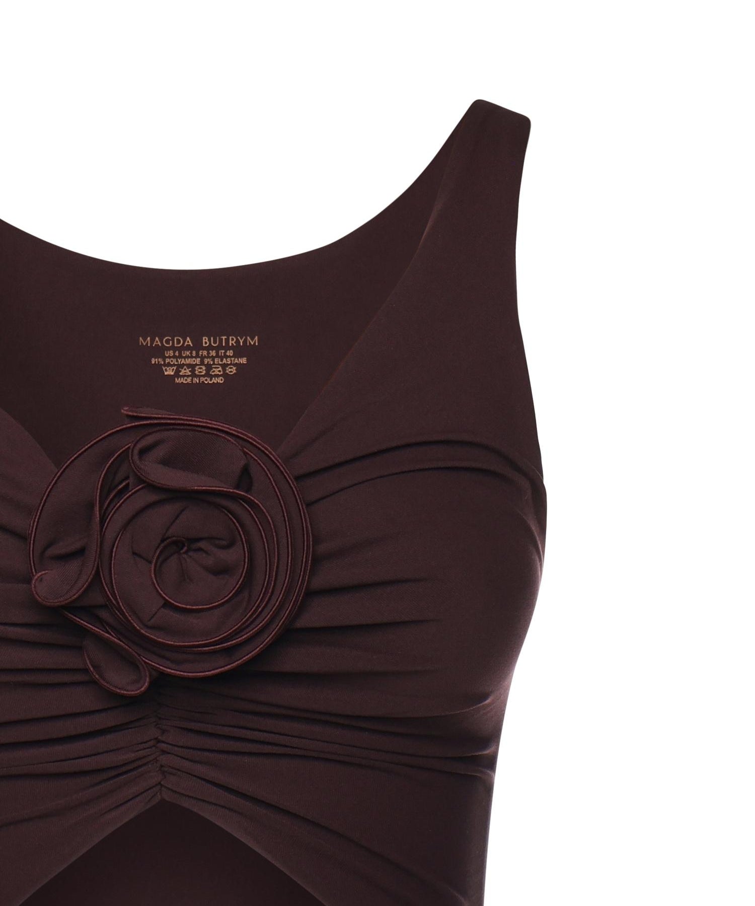 Top annodato in misto nylon 604426  MAGDA BUTRYM 