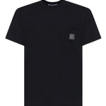 T-shirt con patch Compass L1S152100032 S0057V0020 STONE ISLAND 