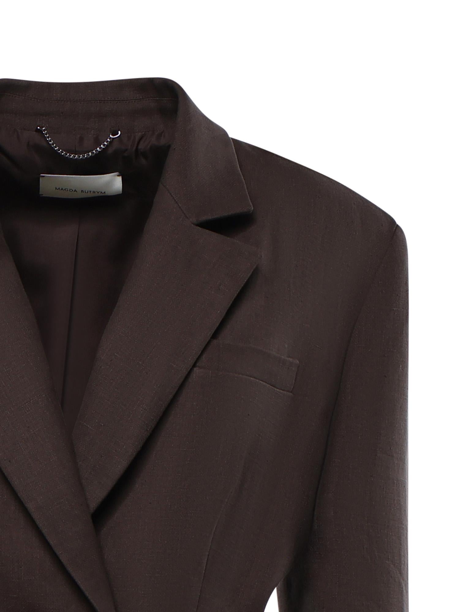 Blazer in lino 175526  MAGDA BUTRYM 