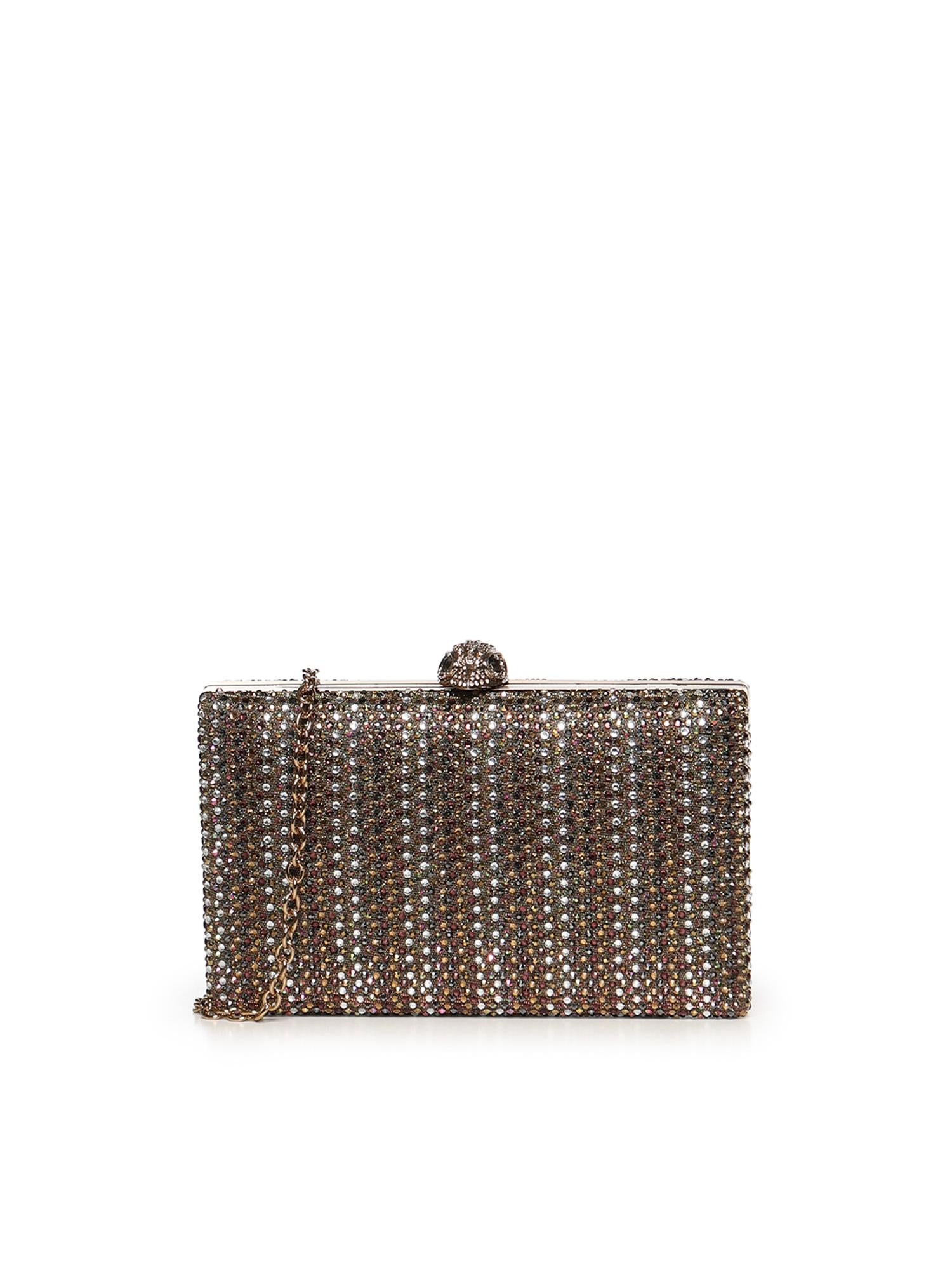 Clutch Crystal Kensington con cristalli 5569668609 BRONZE KURT GEIGER 