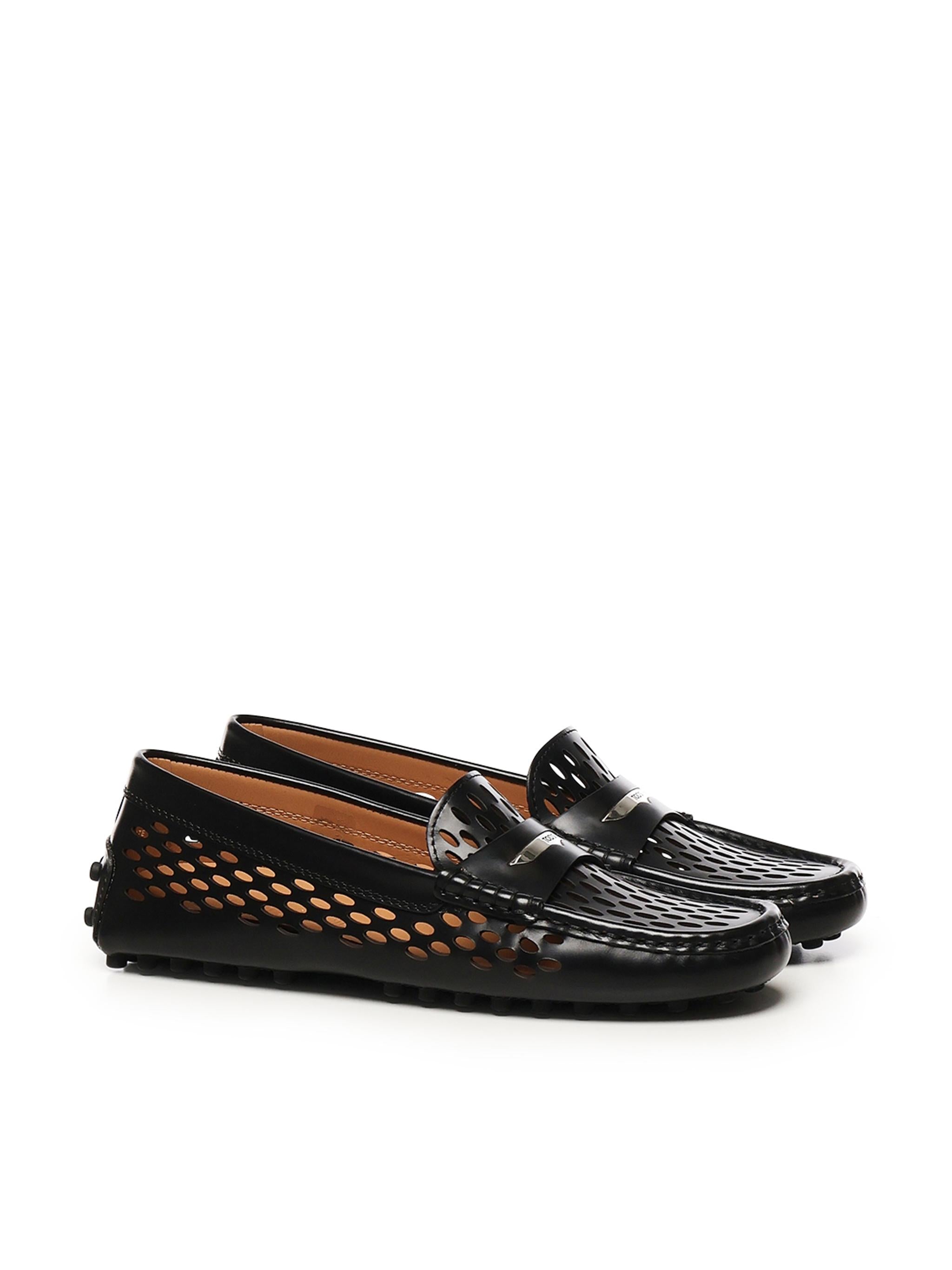 Gommino sabot in pelle XXW22L0JB10U18 B999 TOD'S 