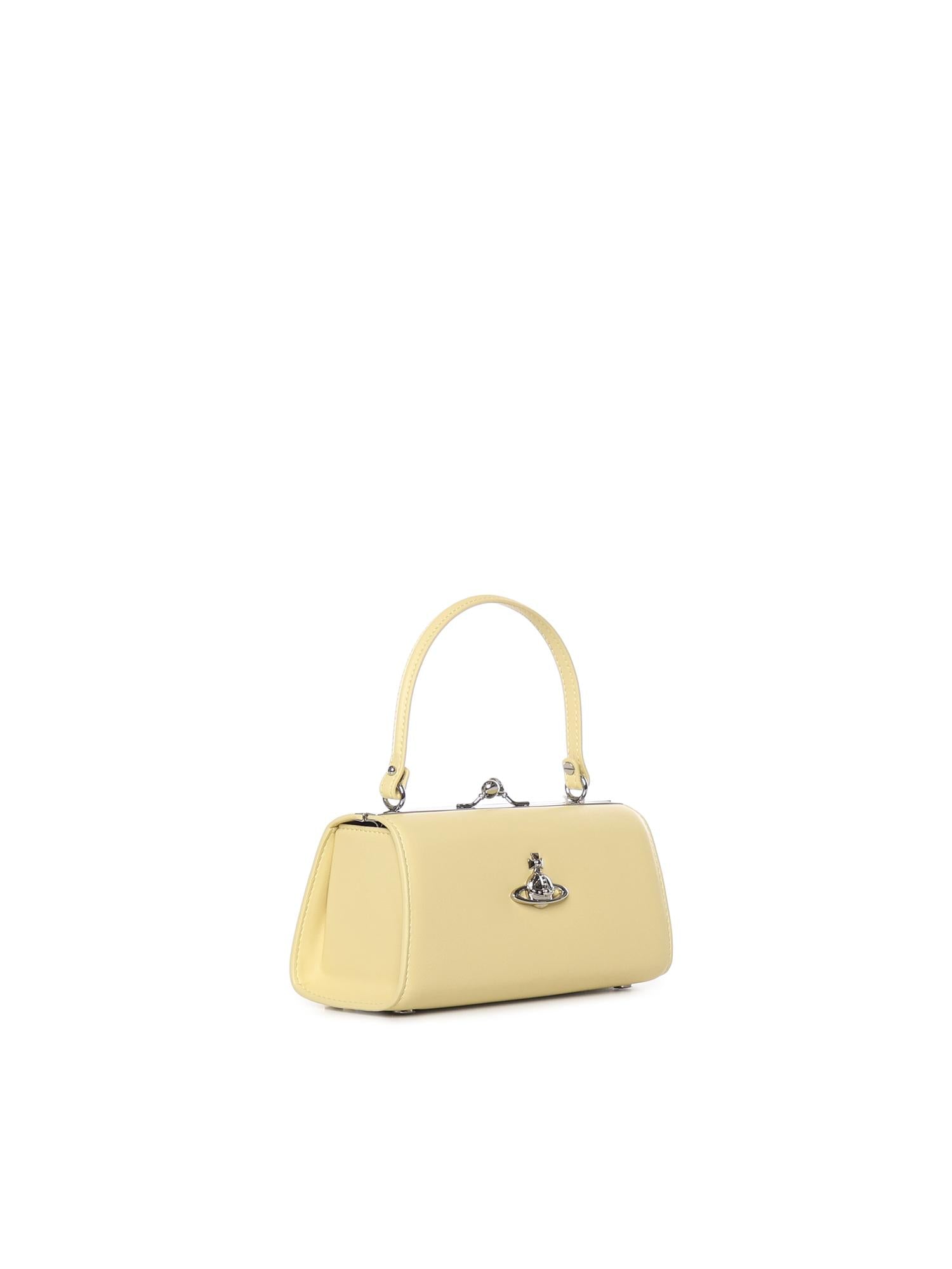 Borsa Doll XL Frame Purse con logo 4B01000QW S0026E402 VIVIENNE WESTWOOD 