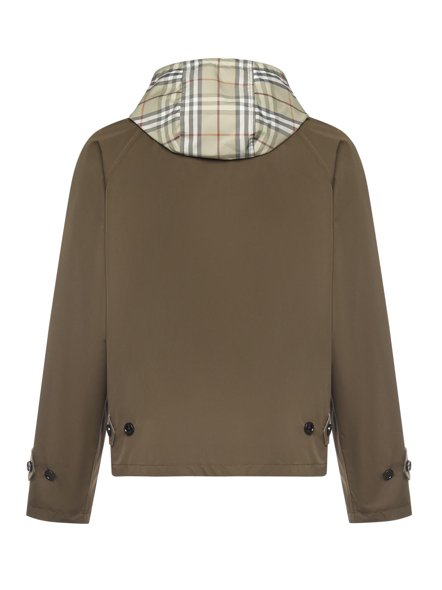 Giacca reversibile in cotone Check 8116067 B9720 BURBERRY 