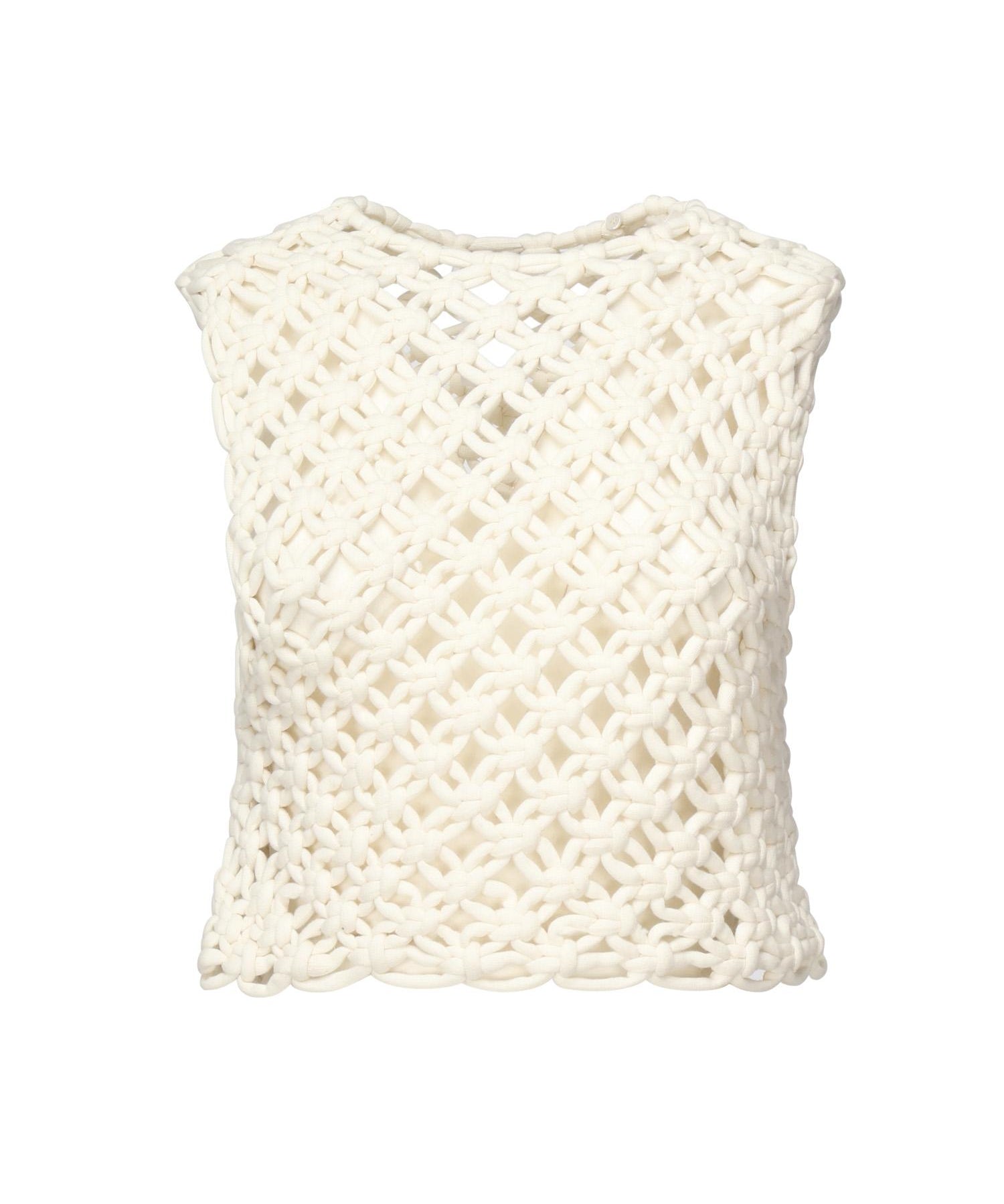 Top annodato a mano AA9H1223K091B 054 ALAIA 