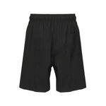 Shorts in misto lino e cotone BYRD -NERO GIULIANO GALIANO 