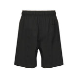 Shorts in misto lino e cotone BYRD -NERO GIULIANO GALIANO 