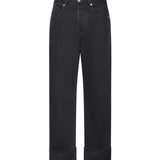 Jeans con risvolto in denim 861563 V69O01000 BOTTEGA VENETA 