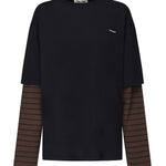 T-shirt con logo in jersey<BR/> MJL128 17ORF057W MIU MIU 