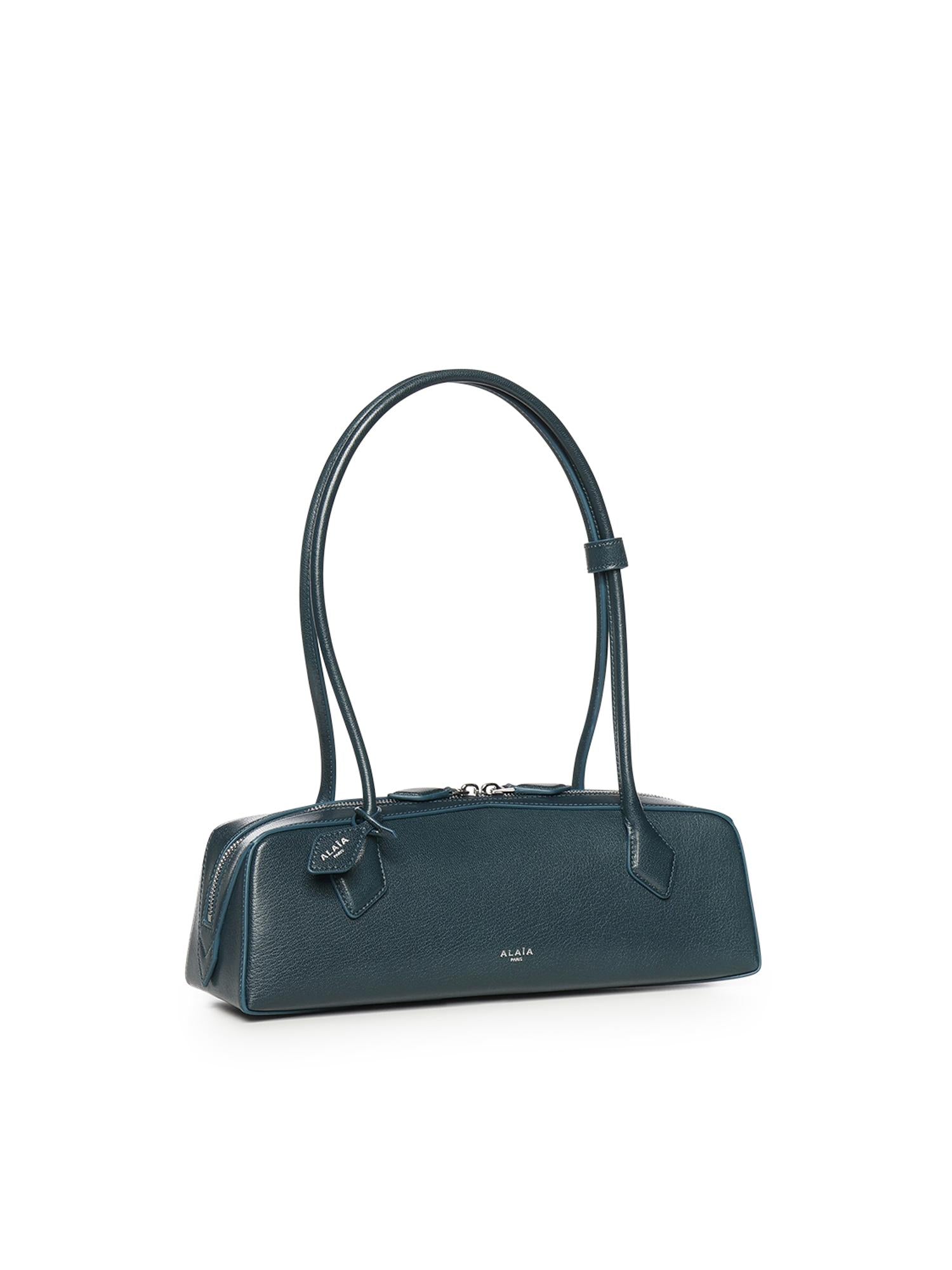 Borsa a spalla Le Teckel medium in pelle AA1S06033CA212 A53 ALAIA 