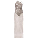 Abito lungo con paillettes TM180127A TJP186STEEL THE ANDAMANE 
