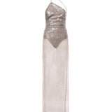 Abito lungo con paillettes TM180127A TJP186STEEL THE ANDAMANE 