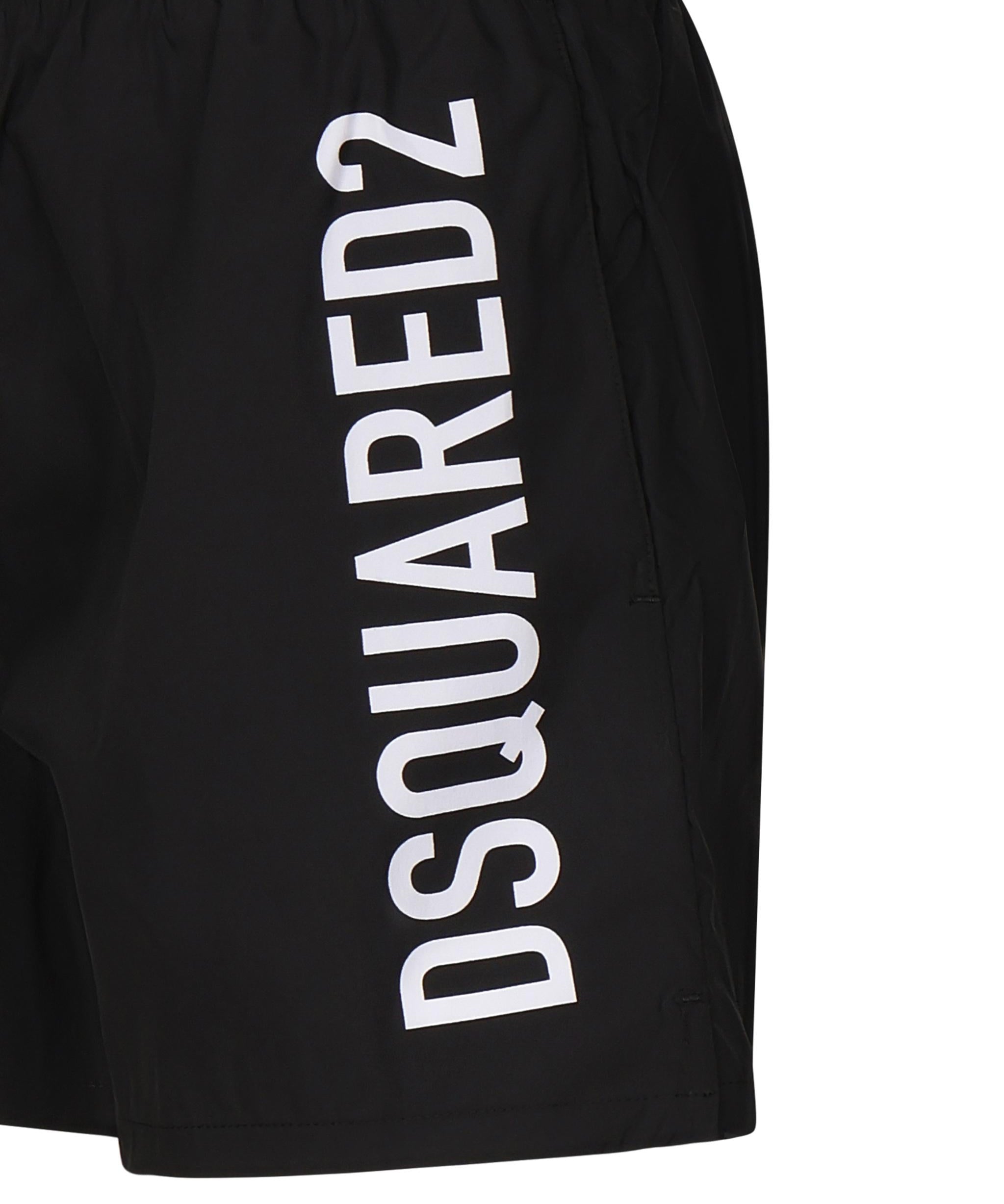 Boxer midi con logo D7B646000 010 DSQUARED2 
