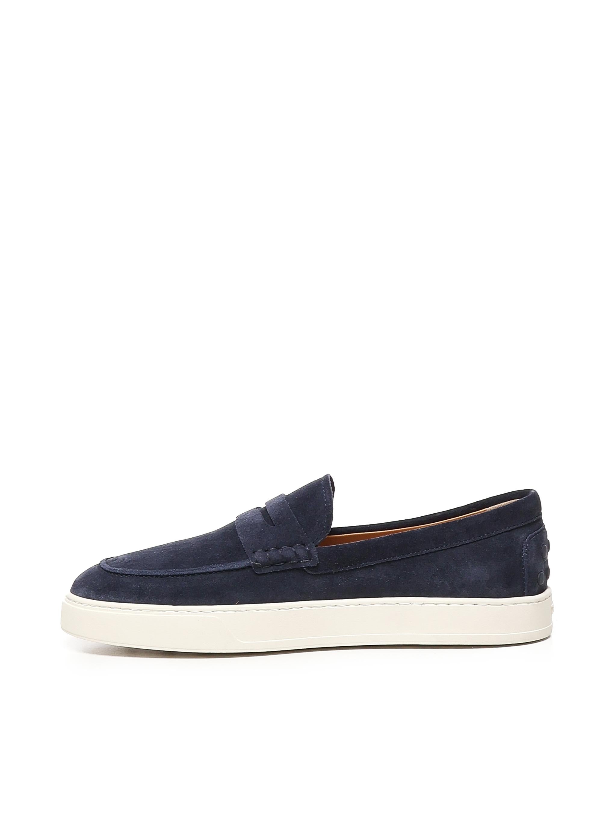 Mocassino in pelle scamosciata XXM04L00640RE0 U820 TOD'S 