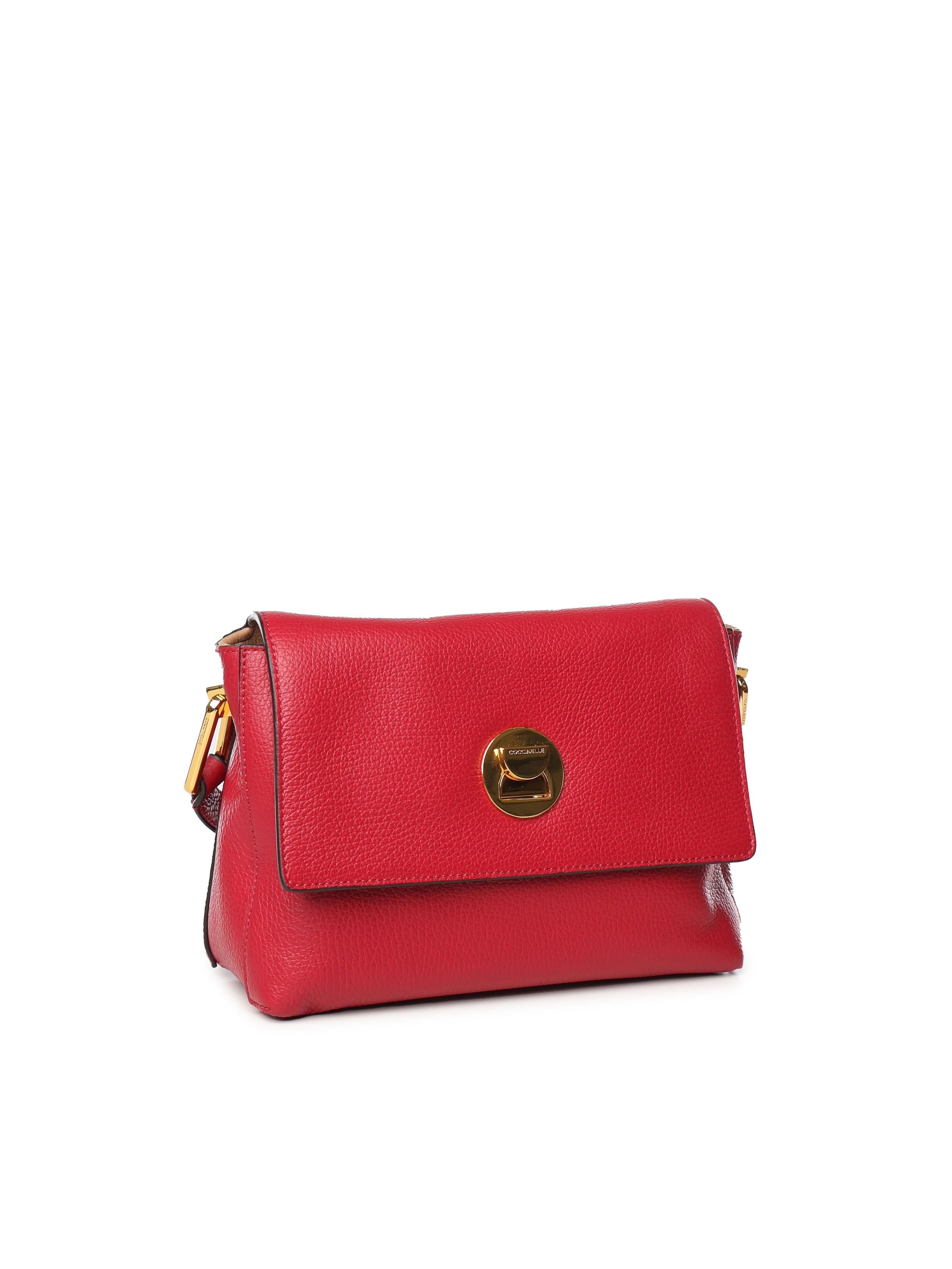 Borsa a tracolla in pelle E1MD0120721 318 COCCINELLE 