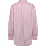 Camicia in popeline a righe MK2007 180UF0028 MIU MIU 