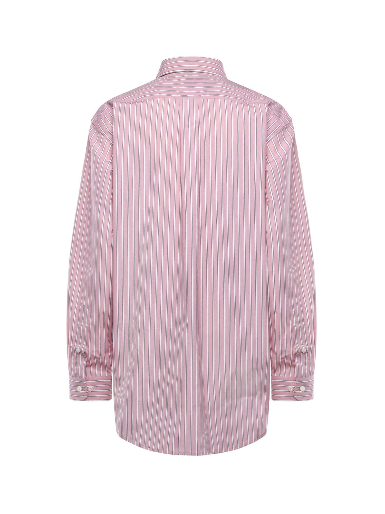 Camicia in popeline a righe MK2007 180UF0028 MIU MIU 