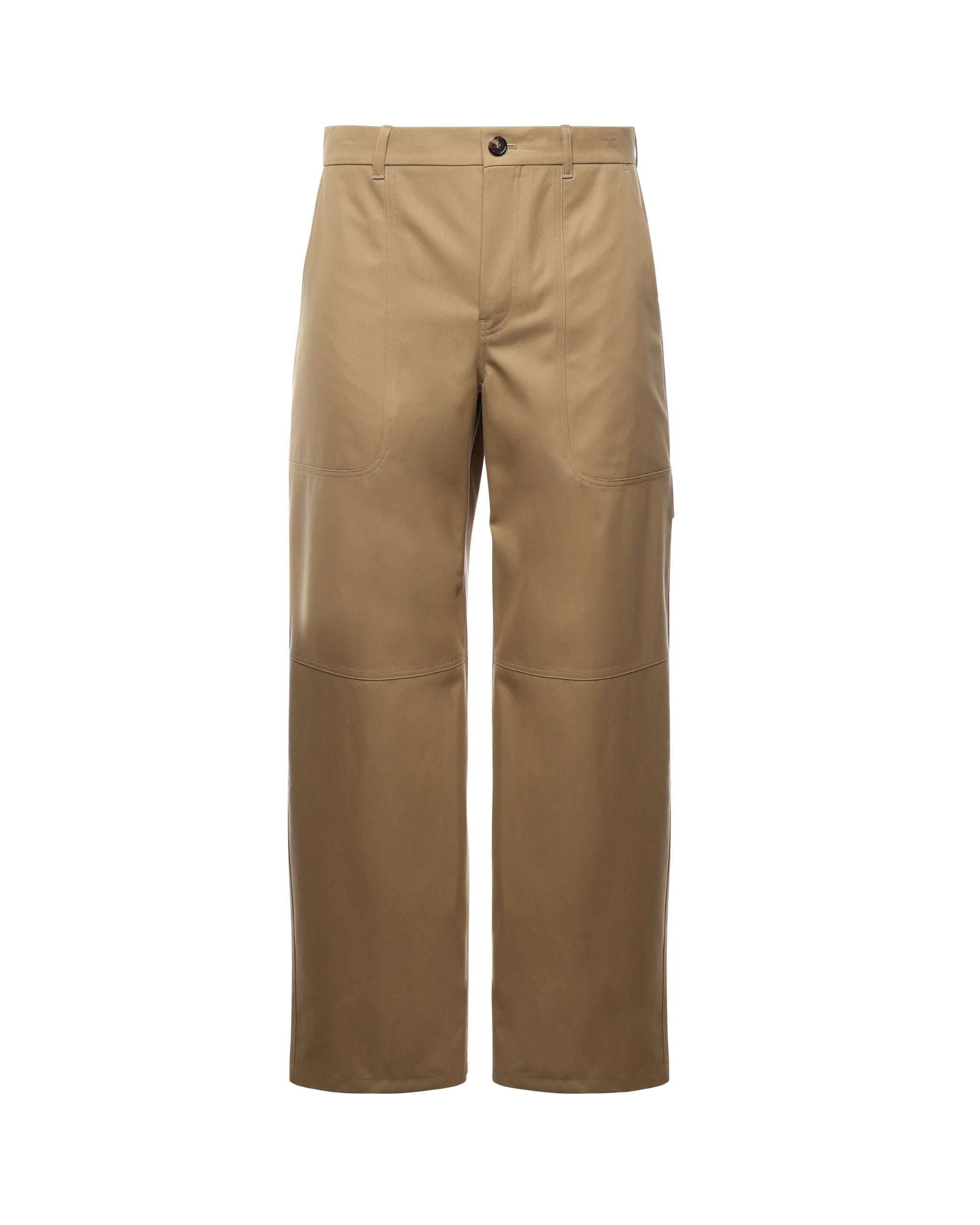 Pantaloni cargo in cotone e seta H526Y04WGO 2140 LOEWE 